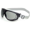 Honeywell North Uvex Carbonvision S1651D Safety Goggles, Black  Gray Frame, Gray Lens S1651D